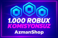 1000 Robux (Komisyonsuz)