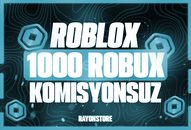 ⭐ [1000]Robux ⭐ KOMİSYONSUZ ⭐