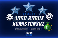 ⭐ [1000]Robux ⭐ KOMİSYONSUZ ⭐