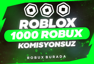 ⭐1000 Robux Komisyonsuz⭐