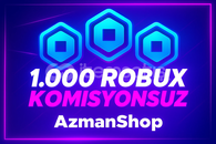 1000 Robux (Komisyonsuz)