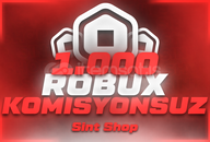 ⭐1000 Robux - KOMİSYONSUZ⭐