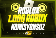 ✨1000 Robux - KOMİSYONSUZ✨