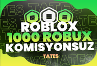 ⭐1000 ROBUX KOMİSYONSUZ [En Ucuzu]⭐