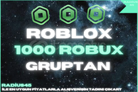 ⭐ 1000 Robux - Taxlı (Gruptan)⭐