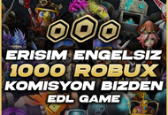 ⭐ 1000 Robux ⭐ VE KOMİSYON DA BİZDEN!