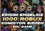 ⭐ 1000 Robux ⭐ VE KOMİSYON DA BİZDEN!