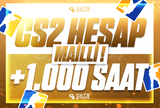 ☢️+1.000 Saat | Cs2 + İlk Mailli Hesap☢️