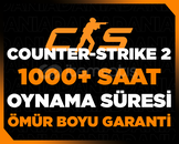 ☢️1000+ SAAT CS2 STEAM☢️GARANTİ ☢️1000+ SAAT CS2 STEAM☢️GARANTİ