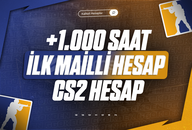 ⭐️1000+ SAAT CS2 STEAM HESABI⭐️+İLK MAİL