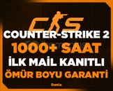 ☢️1000+ SAAT CS2 STEAM HESABI☢️İLK MAİL