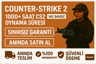 ⭐️1000+ SAAT CS2 STEAM HESABI❤️+İLK MAİL