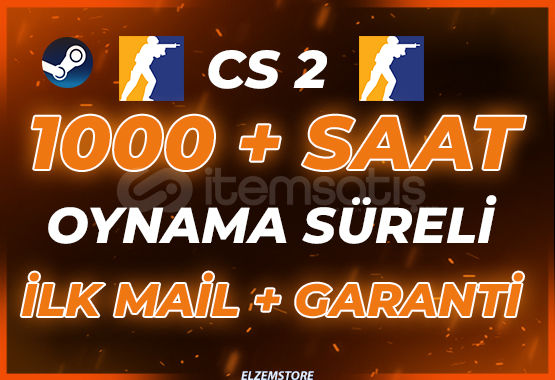 ⭐1000+ SAAT CS2 STEAM HESAP⭐ +İLK MAİL❤️ ⭐1000+ SAAT CS2 STEAM HESAP⭐ +İLK MAİL❤️
