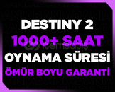 ☢️1000+ SAAT DESTINY 2 STEAM☢️GARANTİ