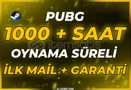 ⭐1000+ SAAT PUBG ⭐ +İLK MAİL❤️