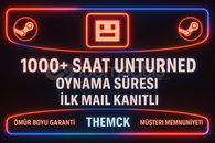 ⭐️1000+ SAAT UNTURNED❤️+İLK MAİL❤️