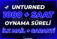 ⭐1000 SAAT UNTURNED ⭐ + İLK MAİL❤️