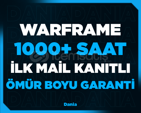 ⭐1000+ SAAT WARFRAME⭐İLK MAİL ⭐1000+ SAAT WARFRAME⭐İLK MAİL