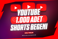 ⭐1.000 Shorts Beğeni Youtube – 30 Gün ✅⭐