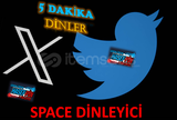 5 DAKİKA DİNLER 1000 SPACE DİNLEYİCİ