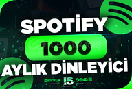 ⭐1000 Spotify Aylık Dinleyici⭐