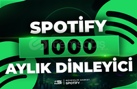 1000 Spotify Aylık Dinleyici