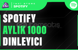 1000 Spotify Aylık Dinleyici