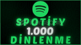 1000 Spotify Dinlenme | Playlist/Profil