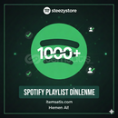 1000 SPOTİFY GERÇEK DİNLENME GARANTİLİ