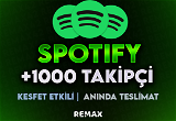 [ANLIK + KALİTELİ] Spotify +1000 Takipçi