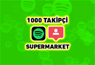 1000 Spotify Profil veya Playlist Takipçi