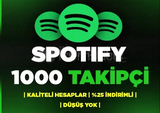 1000 Spotify Takipci Artist için