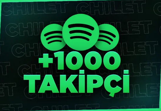 1000 Spotify Takipçi Düşüş Yok