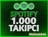1.000 Spotify Takipçi - Hızlı - Garantili