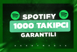 1000 SPOTİFY Takipçi/Playist - HIZLI TESLİMAT