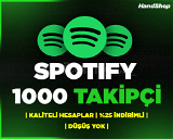 1000 Spotify Takipçi/Playlist | GARANTİLİ ⭐