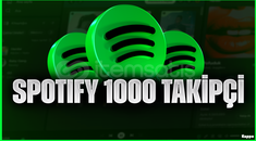 1000 Spotify Takipçi | Playlist/Profil