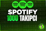 ⚡ 1000 Spotify Takipçi | Playlist/Profil