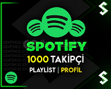 1000 Spotify Takipçi | Playlist/Profil