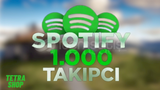 1000 Spotify Takipçi veya Playlist Takipçisi