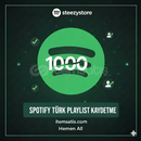 ⭐1000 SPOTİFY TÜRK PLAYLİST KAYDETME⭐