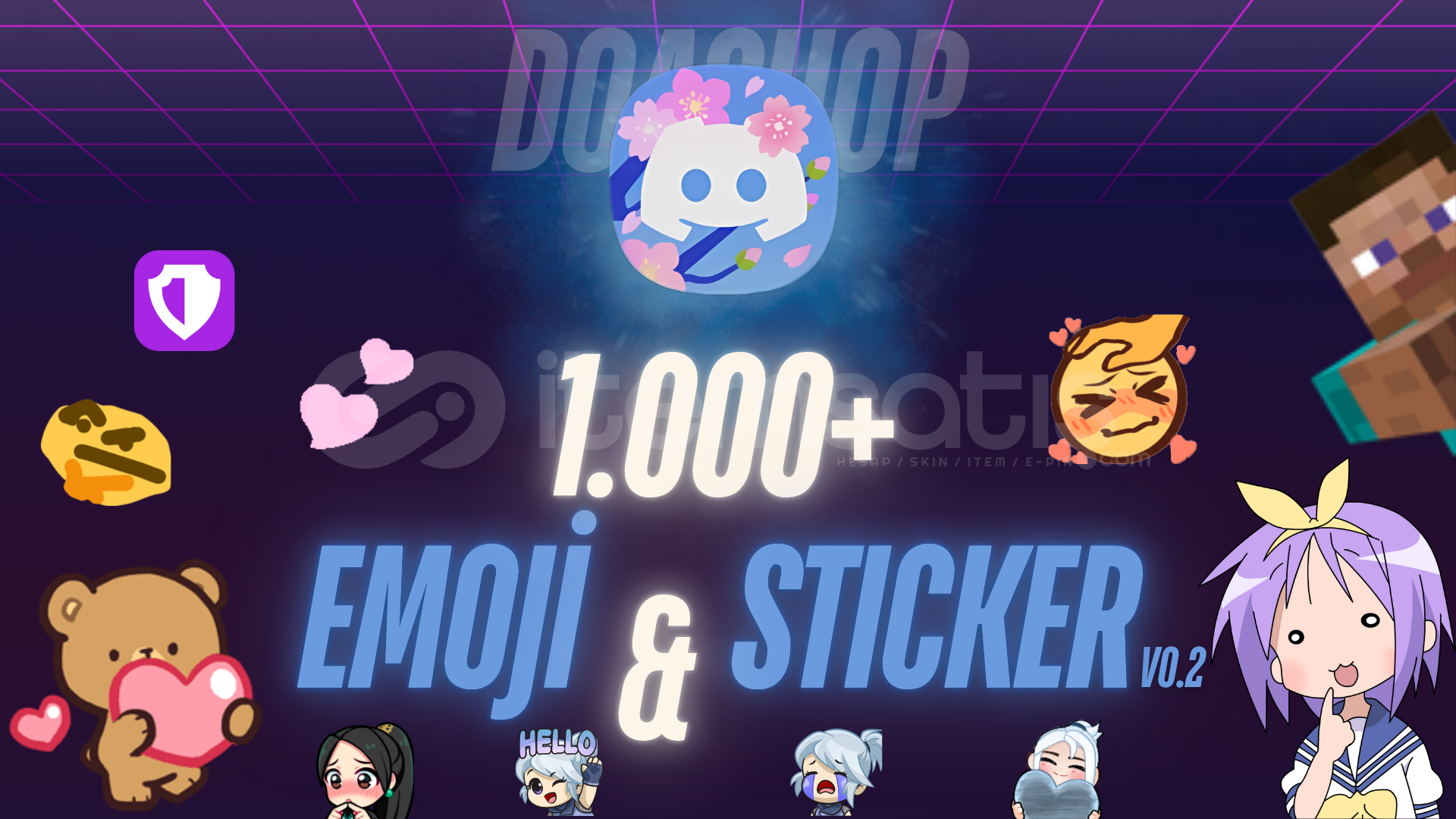 1.000+ Sunucu Emoji & Sticker 1.000+ Sunucu Emoji & Sticker