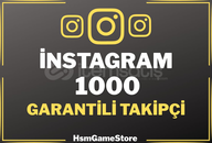 ⭐1000 TAKİPÇİ [30 GÜN GARANTİLİ] İNSTAGRAM