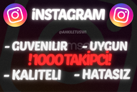 ⚡1000 Takipçi⚡ • Anında Gönderim! ⭐ ⚡1000 Takipçi⚡ • Anında Gönderim! ⭐
