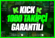 ⭐KİCK 1000 TAKİPÇİ⭐GARANTİLİ