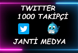 1000 TAKİPÇİ - GÜVENLİ SATICIDAN TWITTER HİZMET