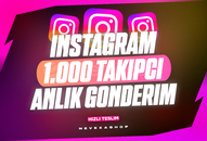 ⭐1.000 Takipçi İnstagram – 7 Gün Garantili⭐