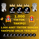⭐ 1.000 TAKİPÇİ TİKTOK⭐ANLK TESLİMAT⭐7/24⭐