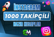 ⭐1000 Takipçili Hazır Instagram Hesapları ⭐