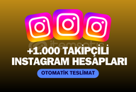 ⭐️ +1000 Takipçili Hesaplar⚡️